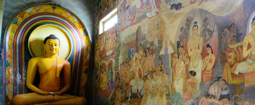 Buddhist Temple in Colombo